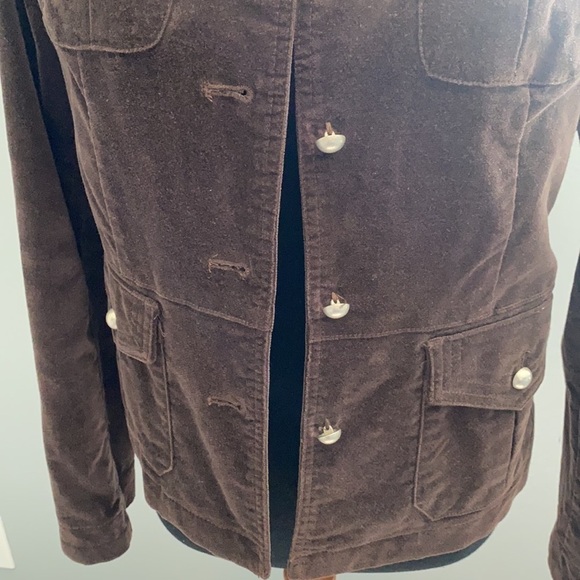 Brown Button Down Corduroy Jacket medium - Picture 5 of 8